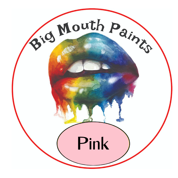 AAE Big Mouth Paints Pink Wide Mouth Jars