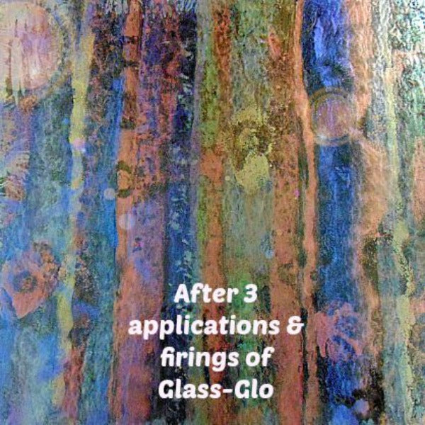 Glass Glo - Antique Gold Metallic Coloring For Fused Glass Lead Free .'