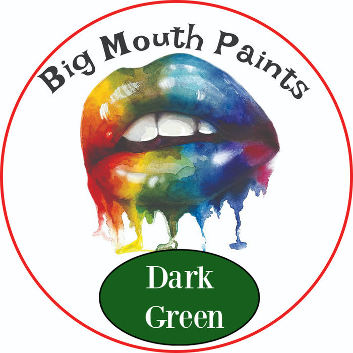 AAE Big Mouth Paints Dark Green Wide Mouth Jars