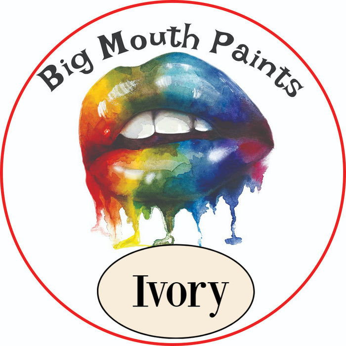AAE Big Mouth Paints Ivory Wide Mouth Jars