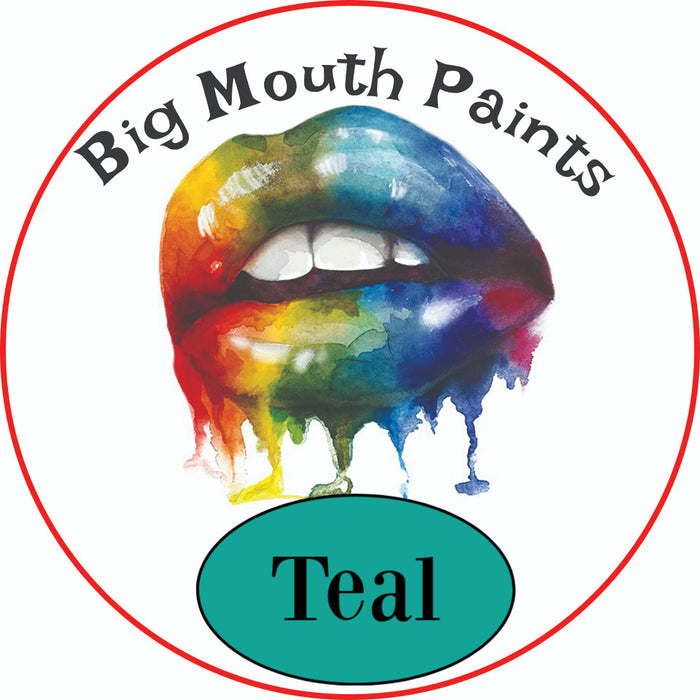 AAE Big Mouth Paints Teal Wide Mouth Jars