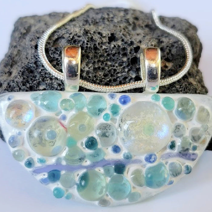 Creating Intricate Fused Glass Dichroic Mosaic Jewelry w/ Tanya Veit