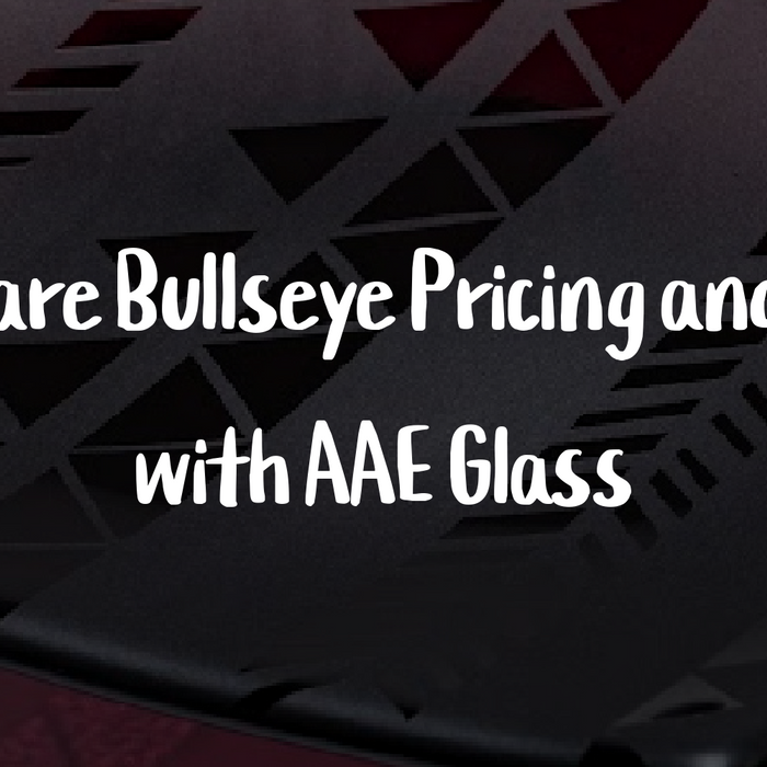 Did you know the base price of Bullseye Glass is less at AAE Glass than it is at Bullseye Glass?