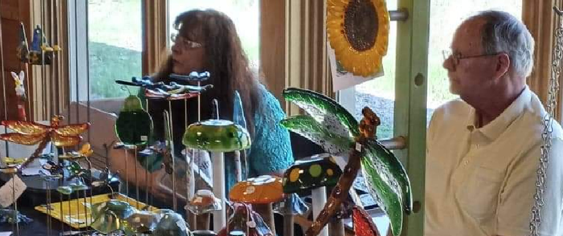 AAE Glass Feature Artist Marge Helsell