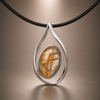 Silver Plated Twist Pendant Base, 18x25mm Blank Bezel Pendant Tray for Cabochon Setting, Fused Glass, Jewelry Making DIY Finding