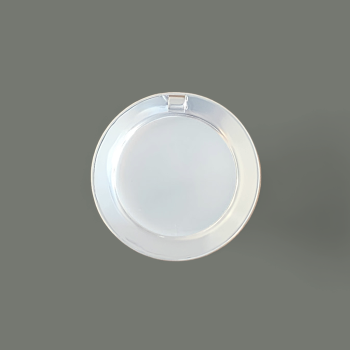 New! Upscale & Elegant Silver Circular Inset Pendant Setting 28mm Glue Pad