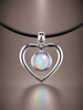 Heart Silver Plated Blank Pendant Base, 10mm Blank Bezel Pendant Tray for Cabochon Setting, Fused Glass, Jewelry Making DIY Finding