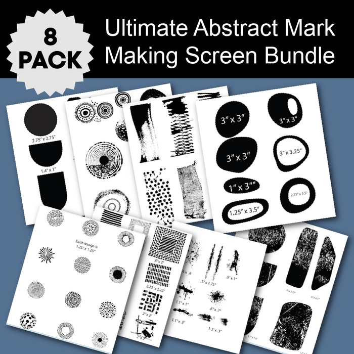 Ultimate Abstract Mark Making Screen Bundle — aaeglass.com