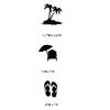 Beach Finds Simple-Bitty Screen™ Ready-to-Use Stencils