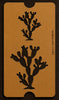 New! Joshua Tree Duo Acrylic 1/8" Thick Specialty Powder + Frit Glass Stencil