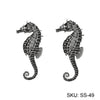 Simple Screen™  Pre-burned Seahorse Pair  for Screen Printing & Powder Printing