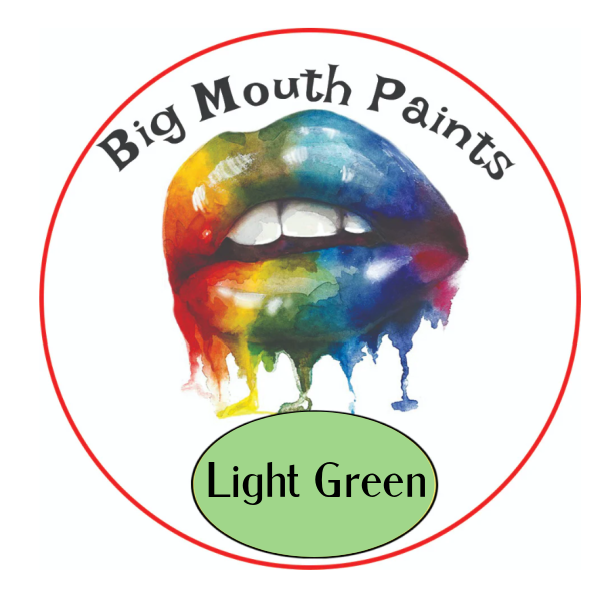 AAE Big Mouth Paints Light Green Wide Mouth Jars