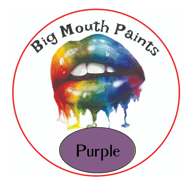 AAE Big Mouth Paints Purple Wide Mouth Jars