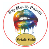 AAE Big Mouth Paints Metallic Gold Wide Mouth Jars