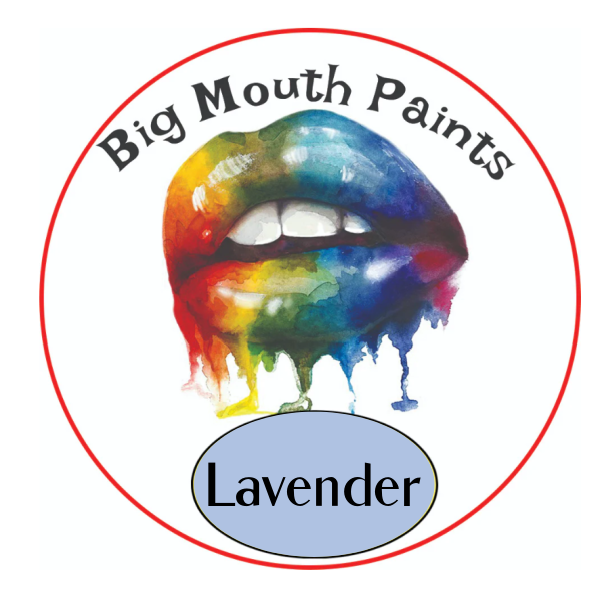 AAE Big Mouth Paints Lavender Wide Mouth Jars