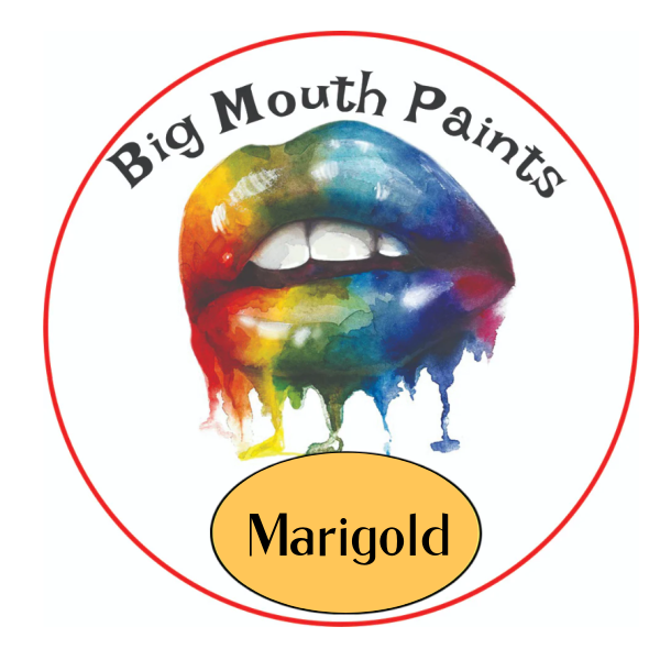 AAE Big Mouth Paints Marigold Wide Mouth Jars