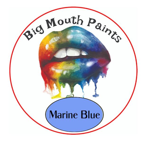 AAE Big Mouth Paints Marine Blue Wide Mouth Jars