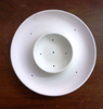 Round Chip & Dip Plate