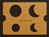 New! Suns & Moons Acrylic 1/8" Thick Specialty Powder + Frit Glass Stencil