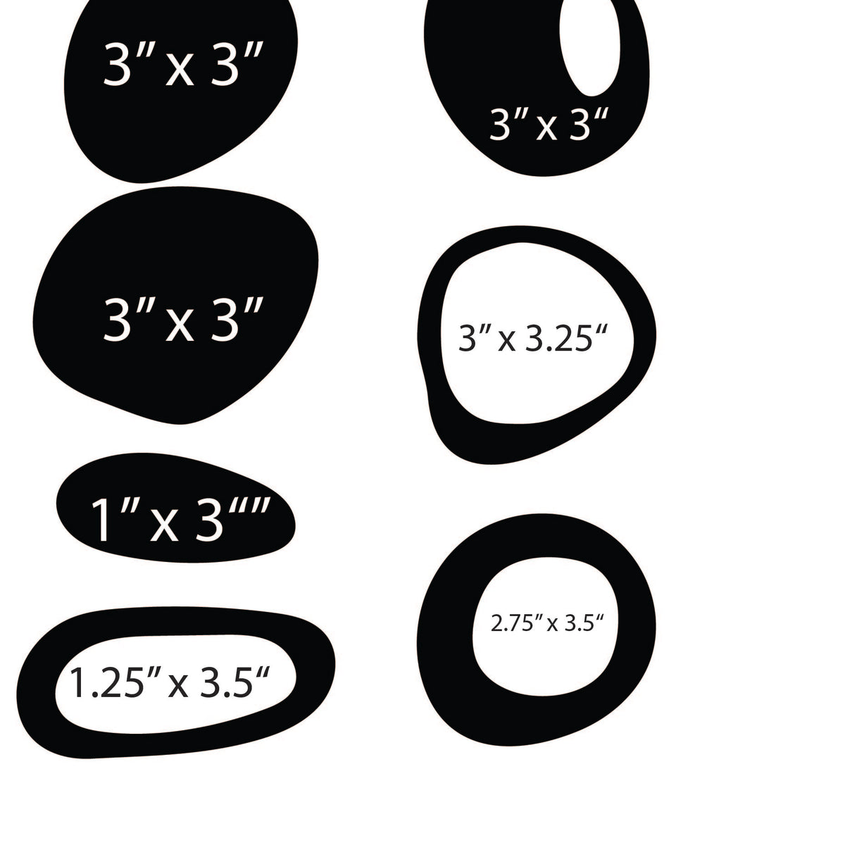 Portly Shape Birch Tree Details Design Ready-to-Use Screen Printing Stencils ...