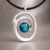 NEW! Swirl Pendant with 12mm Cup for Cabachon