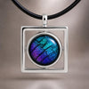 NEW! Square Pendant with 15mm Cup for Cabachon