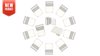Quality Jewelry Glue on Silver Plated Tube Bail - 1 Piece