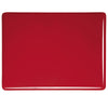 Bullseye Tomato Red Opalescent  Double Rolled 3 mm Glass