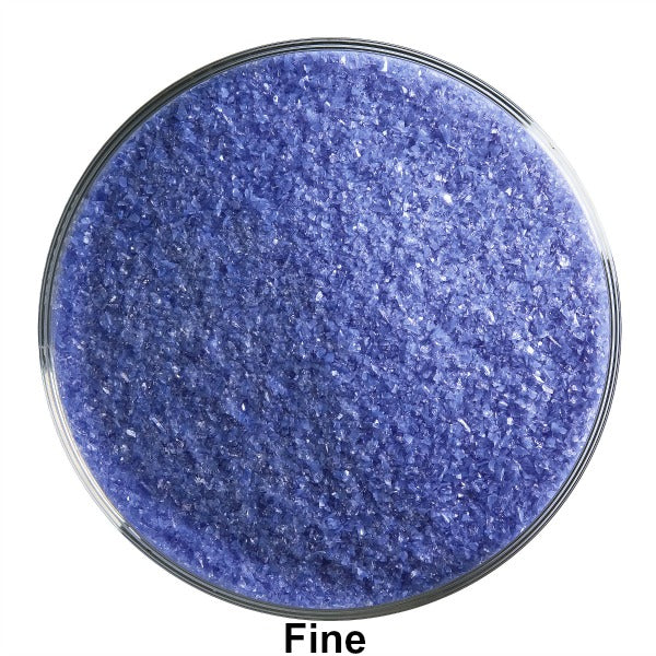 Bullseye Cobalt Blue Opalescent Frit
