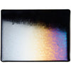 Bullseye Black Opalescent Double Rolled Iridescent Rainbow