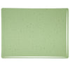 Bullseye Leaf Green Transparent Double Rolled 3mm