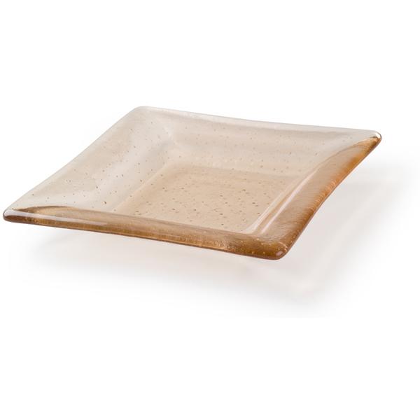 Square Plate, Simple Curve, 5.5 in (140 mm), Slumping Mold