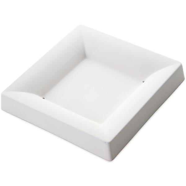 Square Plate, Simple Curve, 6.5 in (165 mm), Slumping Mold
