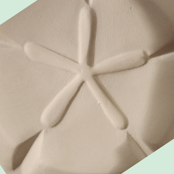 Small Sand Dollar Casting Ceramic Mold for Fused Glass