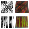 Reusable Lines 2-Pack Simple-Etch Screens for Dichroic Glass Etching