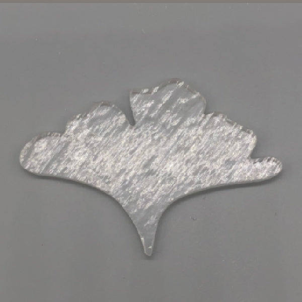 Ginko Leaf - 90 COE Fusible Clear Precut Glass Shapes •YE•