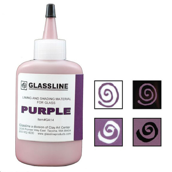 Purple Glassline Paint Pen