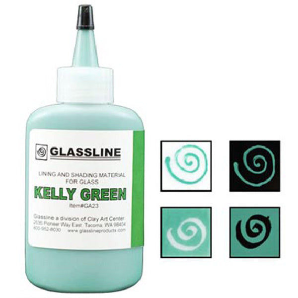 Kelly Green Glassline Paint Pen