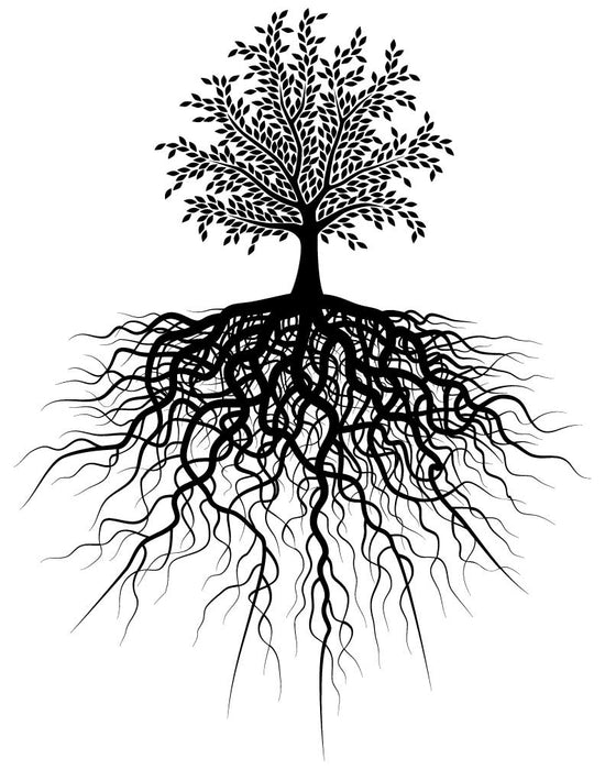 Tree of Life - BLACK - 1.75 x 1.5
