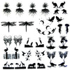 Earring Designs Fusible Decal Sheet - 4” x 4”