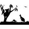 The Outback Enamel Fusible Decal Sheet - 1.75 x 1.25
