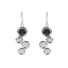 Silver Plated Earring Drop Settings , (2) 5mm (1) 6mm and (1) 8mm Cup Blank Bezel Earring Tray for Cabochon Setting, Fused Glass, Jewelry Making DIY Finding