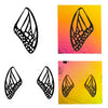 Butterfly Earring & Pendant Set  Pack Simple-Etch Screens for Dichroic Glass Etching