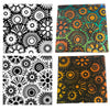 Floral Wallpaper Pack Simple-Etch Screens for Dichroic Glass Etching