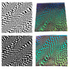 Reptilian Skin Pack Simple-Etch Screens for Dichroic Glass Etching