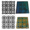 Moroccan Tile Pack Simple-Etch Screens for Dichroic Glass Etching