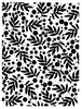 Simple Screens 2.0 - Happy New Year Powder or Enamel Simple Screen - Use as Powder Stencil or Silkscreen