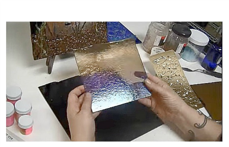 Fused Glass Fish Seaweed Plate Video Project