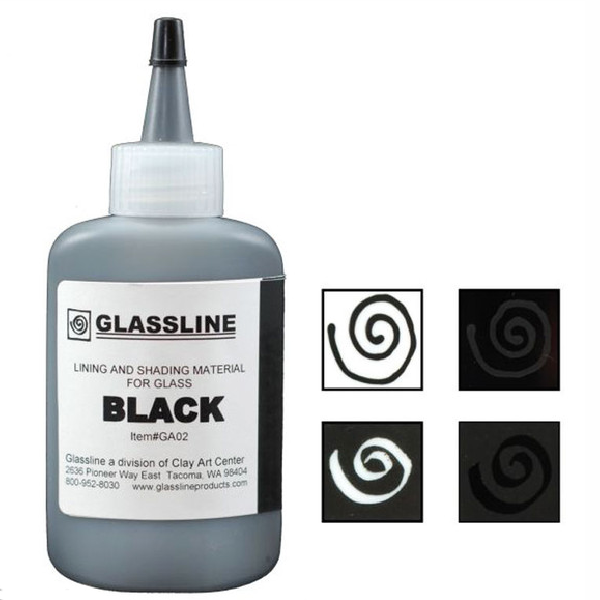 Black Glassline Paint Pen