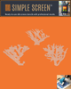 Simple Screen™  Pre-burned Coral Set for Screen Printing & Powder Printing